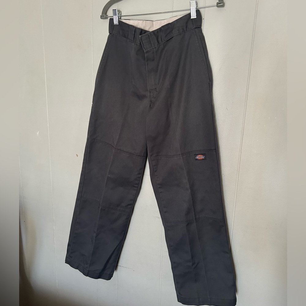 Dickies Black Work Pants Men’s 28x30 Straight Leg Durable Utility